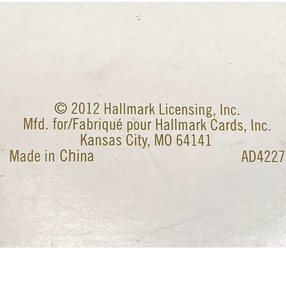 Hallmark Keepsake Ornament 2012 VIP Gift Santa Holding Puppy Christmas Dog Rare - Picture 10 of 12